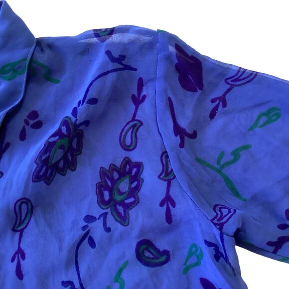 L&S Designs Sheer Button Down - Picture 5 of 6